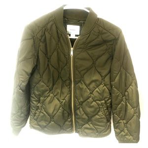 Old Navy Olive Green Bomber Jacket